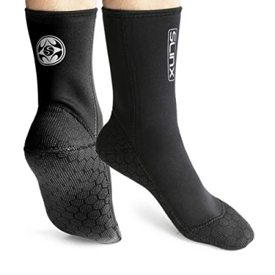 Image of PAWHITS Wetsuit Socks 3mm Neoprene Thermal Anti slip Diving for Men Women Snorkeling Swimming Surfing Sailing Kayaking