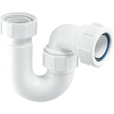 Image of MCALPINE Tubular Swivel 50mm Water Seal �P� Trap BT4