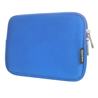 Image of Emartbuy Royal Blue 13 15 Inch Water Resistant Neoprene Soft Zip Case Cover Sleeve &amp; Compatible with Laptops Listed Below