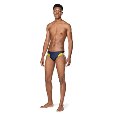 Image of Speedo Men&#039;s Endurance+ Launch Splice Brief Swimsuit