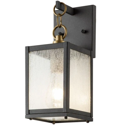 Image of Kichler Lahden Outdoor Wall Lantern Weathered Zinc, IP44