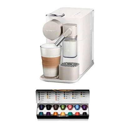 Image of Delonghi EN500W Nespresso Lattissima One Coffee Machine White
