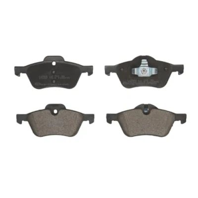 Image of 34111503076, 34112167233, 34112167235, 34116761287, 34116765446 Brake pad set BRECK 23281 00 701 excl. wear warning contact MINI: Convertible