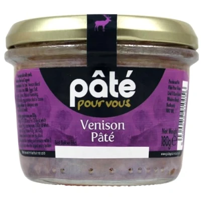 Image of Pâté Pour Vous Venison Pate, 180g Jar
