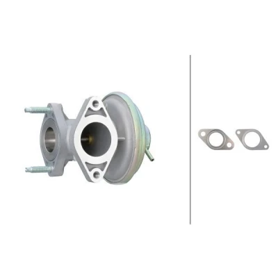 Image of 1132928, 1S7Q9D475AE EGR valve HELLA 6NU 014 865 541 Pneumatic with gaskets/seals FORD: MONDEO 3, 3 Kombi, Transit Mk5 Minibus