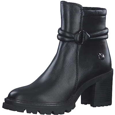 Image of MARCO TOZZI Women&#039;s 2 85404 41 Boot Heel, Black, 6.5