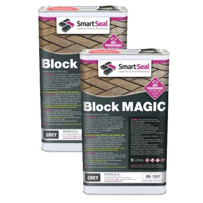 Image of Smartseal Block Magic Grey 5 Liter Pack of 2