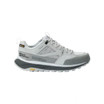 Image of Jack Wolfskin Men&#039;s Terraquest Texapore Low M Walking Shoe, Pebble Grey, 9.5 UK