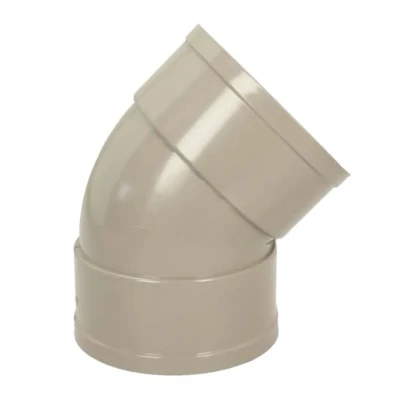 Image of Davant Solvent Soil 135 Double Socket Bend 110mm Olive Grey