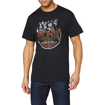 Image of AC/DC Highway Men&#039;s T Shirt, Men, Highway, black, XXL