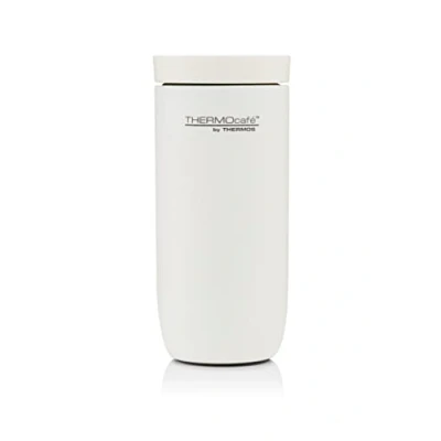 Image of DF1220 Chalk White 220ml ThermoCafe Earth Collection Push Button Tumbler