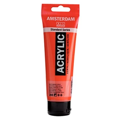 Image of Amsterdam Standard Series Acrylic Tube 120 ml Naphthol Red Light 398 (17093982)
