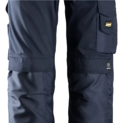 Image of Snickers Craftsmen Trousers, CoolTwill Navy/Navy Waist 44&quot; Inside leg 35&quot;