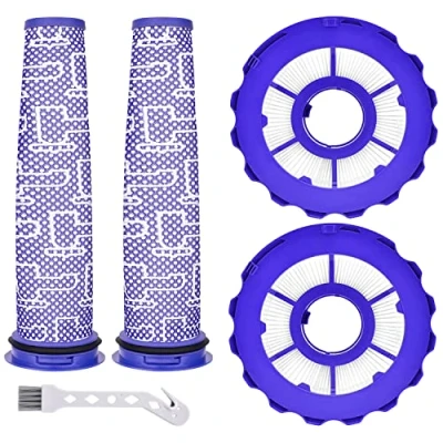 Image of Leadaybetter DC40 filter for Dyson HEPA Post Motor &amp; Pre Replacement Kits Animal, Multi Floor, Origin, Total Clean Vacuums, Compare Part 923587 02 922676 01…