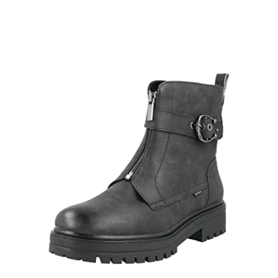 Image of TOM TAILOR Women&#039;s 4294809 Ankle Boot, black, 5 UK