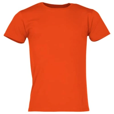 Image of Fruit of the Loom iconic T shirt, sizes S 5XL, fiery red, 3XL