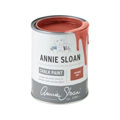 Image of Annie Sloan Chalk Paint 1 litre (Paprika Red)