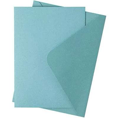 Image of Sizzix Surfacez Card &amp; Envelope Pack, Peppermint, One Size