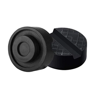 Image of YIXISI Jack Rubber Pad, 2 Pack Universal Slotted Pad Frame, Rail Protector, 65mm/2.56 inch Diameter