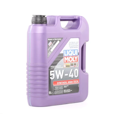 Image of P000339 Engine Oil LIQUI MOLY Synthoil High Tech 1856 5W 40 5l Synthetic BMW: 3 Convertible, HONDA: CIVIC 7 Hatchback, AUDI: A5 B8 Sportback