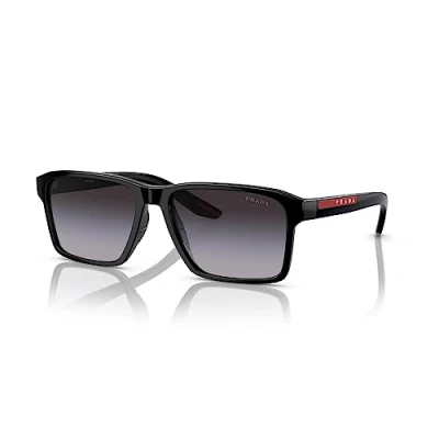 Image of Sunglasses Prada linea rossa Ps 05ys col. 1ab09u Man Square Black