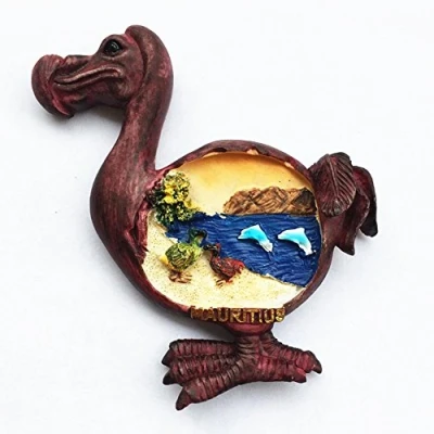 Image of 3D Dodo bird Mauritius Fridge magnet Travel Sticker Souvenir Home &amp; Kitchen Decoration refrigerator