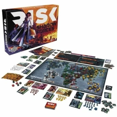 Image of Risk Shadow Forces, Strategy Game, Legacy Family &amp; Adult Board Ages 13, 3 5 Players, Avalon Hill