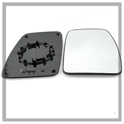 Image of Fits Renault Master, For 2004 to 2009 Heated Base Convex Wing Mirror RIGHT HAND ( UK Driver Side )