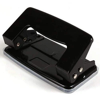 Image of Heavy Duty Twin Hole Punch Quality Office Desk Paper Cutter/Perforator
