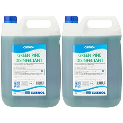 Image of Cleenol FS086 Green Pine Disinfectant, 2 x 5 LTR, Acrylic