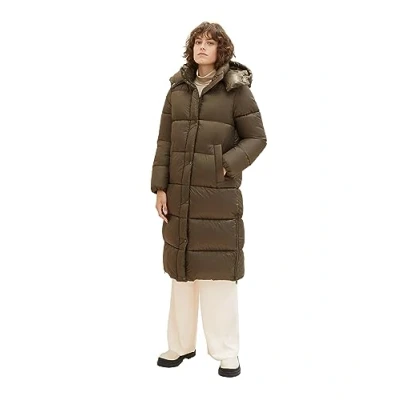 Image of TOM TAILOR Women&#039;s 1037571 Jacket, 11848 Jungle Soil Green, XXL