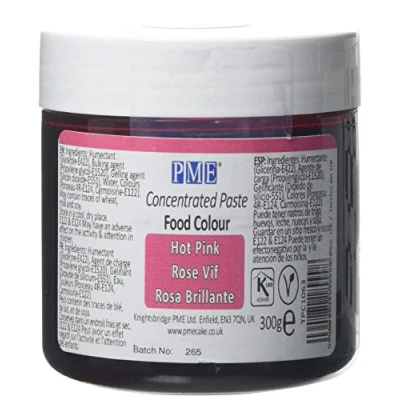 Image of PME Paste Food Colour Hot Pink (300g)