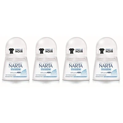 Image of Narta Invisible Anti Perspirant Ball 50 ml Pack of 4