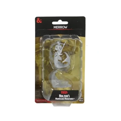 Image of WizKids D&amp;D Nolzur&#039;s Marvelous Miniatures: Merrow Unpainted Dungeons and Dragons Miniatures