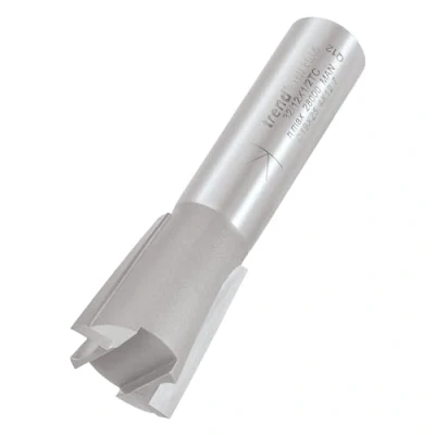 Image of Trend Professional Stair Trenching Router Cutter, 95 Degrees, 1/2 Inch Shank, 19mm Cut Diameter &amp; 25.5mm Length, Right Hand Rotation, Tungsten Carbide Tipped, 32/12X1/2TC