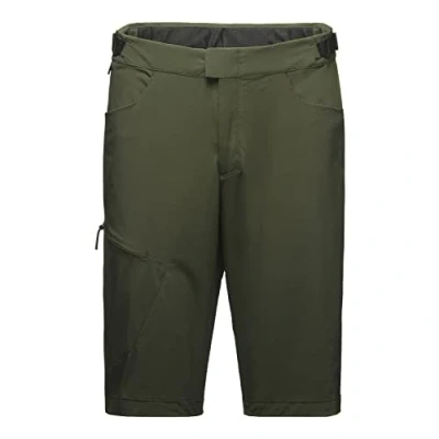 Image of GORE WEAR Men&#039;s Explore Short Bicycle Shorts, XXL, Dark Green