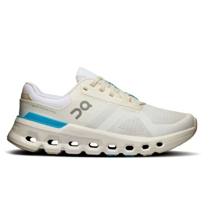 Image of ON Running Cloudrunner 2 Trainers Womens Road Shoes White Horizon 4 UK