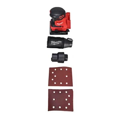 Image of Milwaukee 2649 20 M18 18V Lithium Ion Cordless 1/4 in. Sheet Orbital Sander (Tool Only)