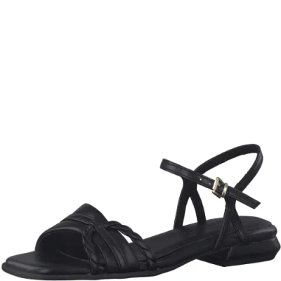 Image of MARCO TOZZI Women&#039; s 2 28135 20 Sandal, Black, 7.5 UK