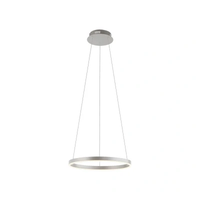 Image of JUST LIGHT. LED pendant light Ritus, Ø 39.3cm, aluminium