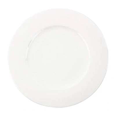 Image of Royal Crown Derby Bone Ascot Wide Rim Flat Profile Plate 275mm (Pack of 6)