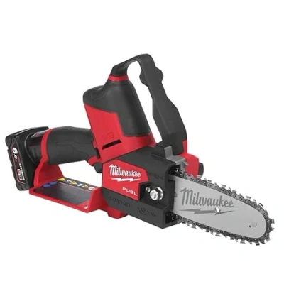 Image of Milwaukee M12FHS 602X 12v Cordless Pruning Saw Fuel Hatchet 2 x 6.0ah Batteries + Charger