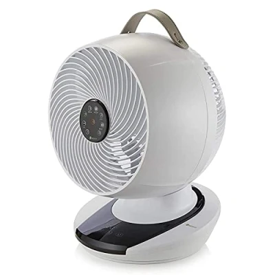 Image of Meaco MeacoFan 1056 Air Circulator Powerful, Energy Efficient, Low Energy, Quiet cooling desk fan for bedroom, home and office, Oscillating, Remote Controlled