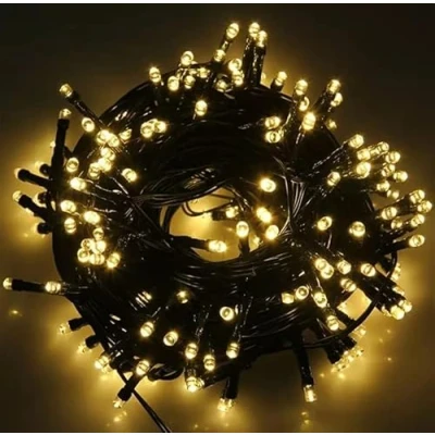 Image of ReTaaj 300 LED Cluster String Lights Fairy Light 8 Modes for Indoor Outdoor Xmas Tree Garden Decoration Battery Powered (Warm White)
