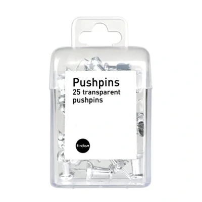 Image of Bi Office PI0522 Push Pins with Round Heads