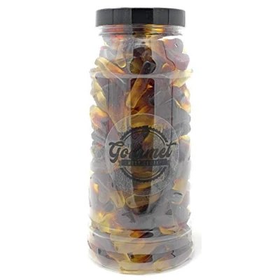 Image of Cola Bottles Retro Sweet Shop Jar by The Gourmet Company
