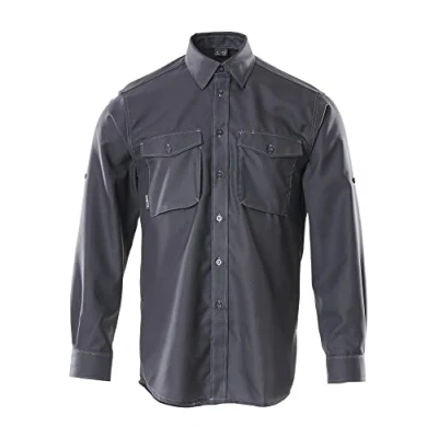 Image of Mascot Hampton Dark Navy Shirt 49 50 19.5&quot;