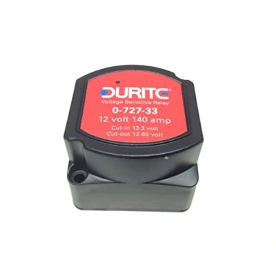 Image of 12V 140amp Durite 0 727 33 voltage sensitive/intelligent Split Charge Relay