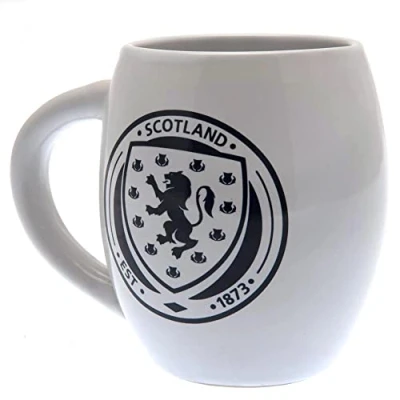 Image of FOCO Scotland FC EPL Premier League Football Team Crest Coffee White Tea Tub Mug