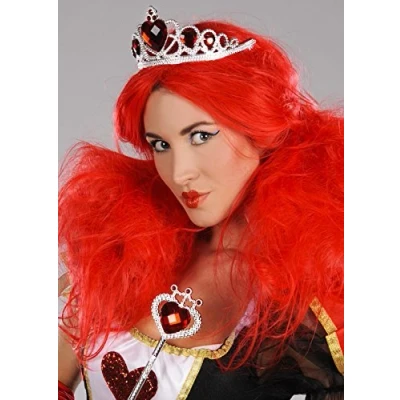 Image of Bristol Novelty Queen of Hearts Fancy Dress Silver Tiara